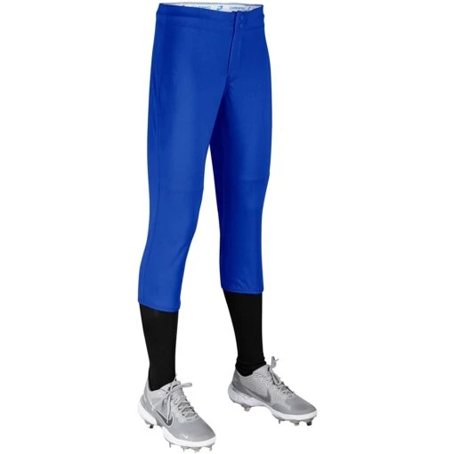 Champro Fireball Womens Fastpitch Softball Knickers W/ Reinforced Double-Ply Knee (Royal) -Deals Baseball Store cha frbllsoftbpnt bp39gryl ythro 2