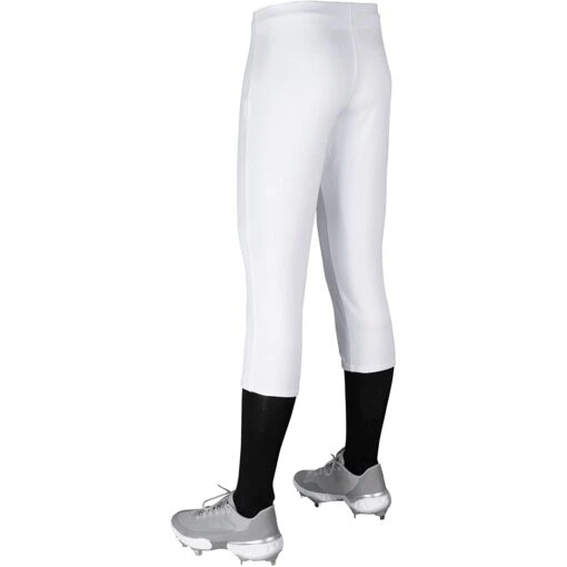 Champro Fireball Youth Fastpitch Softball Knickers W/ Reinforced Double-Ply Knee (White) -Deals Baseball Store cha frbllsoftbpnt bp39gwl ythwh 3