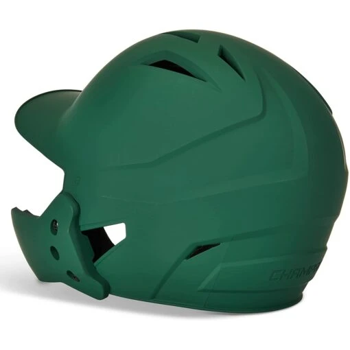 Champro HX Gamer Plus Baseball Batting Helmet Universal Jaw Guard Forest (Green) -Deals Baseball Store cha gamerplushlmet hxmjgfgj forgn 4