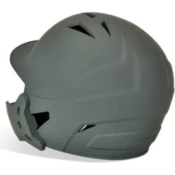 Champro HX Gamer Plus Baseball Batting Helmet Universal Jaw Guard Junior (Graphite) -Deals Baseball Store cha gamerplushlmet hxmjggrj grap 4