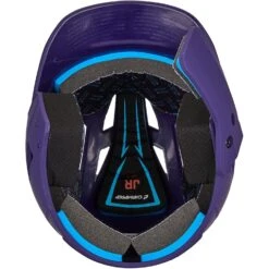 Champro HX Gamer Plus Baseball Batting Helmet Universal Jaw Guard Junior (Purple) -Deals Baseball Store cha gamerplushlmet hxmjgpuj purp 7