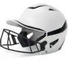 Champro Rise Pro Fastpitch Softball Batting Helmet W/ Facemask (White/Black) -Deals Baseball Store cha prorishlmtmask hxfpg2bj whblk 1