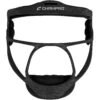 Champro Rampage Defensive Fielders Fastpitch Softball Face Mask Ultra Lightweight Heather (Black) -Deals Baseball Store champro rampage softball facemask a heabk