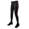 Champro Tournament Traditional Low Rise Girls Fastpitch Softball Pants W/ Braid (Black/Scarlet) -Deals Baseball Store champro tournament lowrise pants bksc 1 19e240f2 8bf4 4ebc ae33 0c8b5b173d21