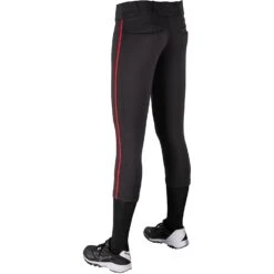 Champro Tournament Traditional Low Rise Girls Fastpitch Softball Pants W/ Braid (Black/Scarlet) -Deals Baseball Store champro tournament lowrise pants bksc 3 3d7878ed c83f 476f 8282 b28bd4d2c83e