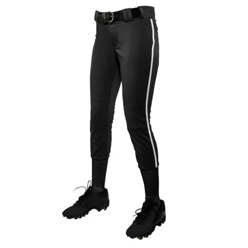 Champro Tournament Traditional Low Rise Girls Fastpitch Softball Pants W/ Braid (Black/White) -Deals Baseball Store champro tournament lowrise pants bkwh 1 7ff6542d ccca 4a1a a715 583a135b7c2e