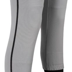 Champro Tournament Traditional Low Rise Womens Fastpitch Pants W/ Braid (Gray/Black) -Deals Baseball Store champro tournament lowrise pants grybk 4