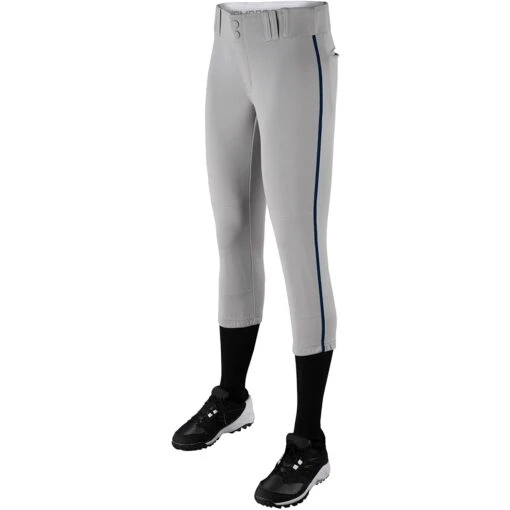 Champro Tournament Traditional Low Rise Girls Fastpitch Softball Pants W/Braid (Gray/Navy) -Deals Baseball Store champro tournament lowrise pants gryna 2 87dca4a5 8dff 4fee 9b4c 69fa23c0aa35