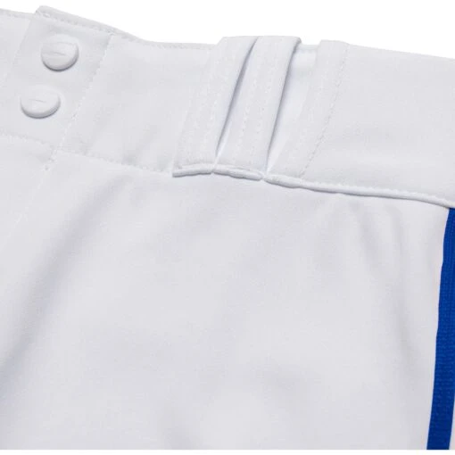 Champro Tournament Traditional Low Rise Womens Fastpitch Pants W/ Braid (White/Royal) -Deals Baseball Store champro tournament lowrise pants whro 6