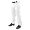 Champro Triple Crown Open Bottom Adult Baseball Pants (White) -Deals Baseball Store champro triple crown adult pants white