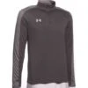 Under Armour Novelty Locker Men's 1/4 Zip Top, (Charcoal) -Deals Baseball Store charcoal