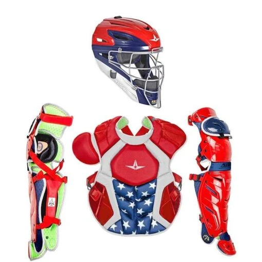 All-Star System 7 Axis Adult Catchers Gear, USA -Deals Baseball Store