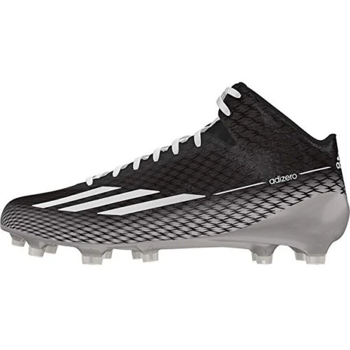 New Adidas Men's 8.5 Adizero 5 Star 3.0 Mid Football Cleat Black/White D74284 -Deals Baseball Store d74284 4e88ab1f 054f 4c35 964b c70cfced95ae