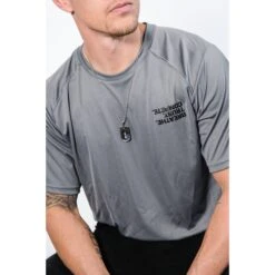 Guardian Baseball Brandon Guyer Mindset Performance Line Breathe Trust Compete, Breathable Workout Shirt (Charcoal) -Deals Baseball Store dsc3161