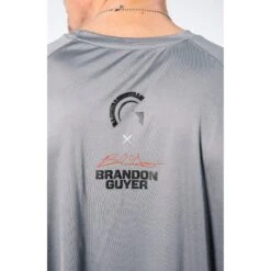 Guardian Baseball Brandon Guyer Mindset Performance Line Breathe Trust Compete, Breathable Workout Shirt (Charcoal) -Deals Baseball Store dsc3190