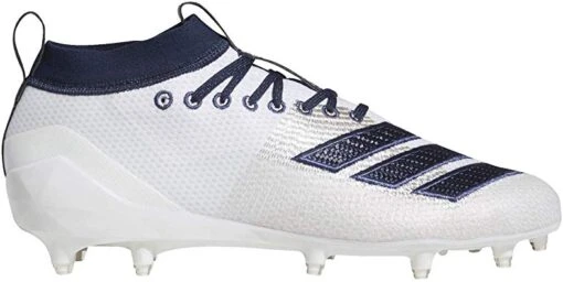 New Adidas Mens 9 Adizero 5 Star 8.0 Cleat Football Molded Cleats White/Nvy -Deals Baseball Store f35184 832c0431 8873 44ca 8f6b 6b9919ba14ef