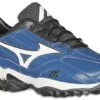 New Mizuno Wave Trainer Low G2 FS57LBlk Mens Sz 9.5 Black/White -Deals Baseball Store fs57lry