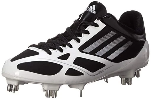 New Adidas Mn's 9.5 Performance Men's Adizero 5-Tool 2.0 Baseball Cleat Blk/Wht -Deals Baseball Store g203471