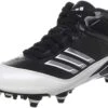 New Adidas Men's Scorch X Mid D Football Cleat Men 12 Black/White Molded Cleats -Deals Baseball Store g23495 51f5fd81 47d9 47a0 b9d3 3305e983046f