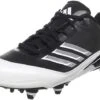 New Adidas Men's Scorch X Low D Football Cleat Men 12 Black/White Molded Cleats -Deals Baseball Store g24695 b4fa8611 e312 4e68 b6df f8ce20ad71ff