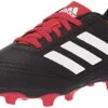 New Adidas Goletto VI FG J Youth 12K Molded Soccer Cleat Black/Red/White -Deals Baseball Store g26367