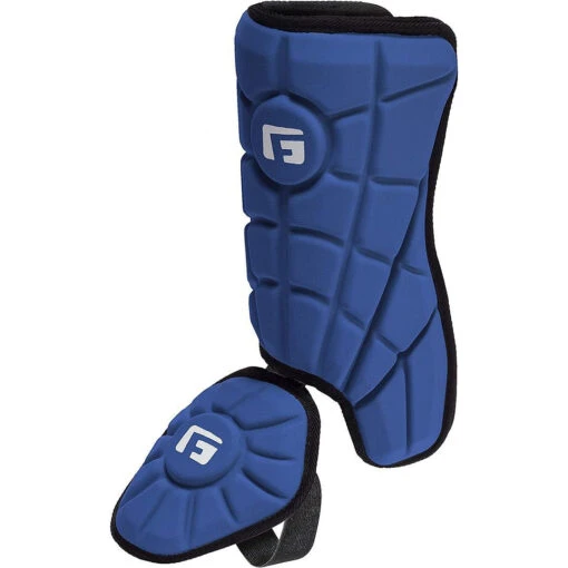 G-Form Pro Baseball Right Or Left Handed Batter Adult Leg Guard (Royal) -Deals Baseball Store gf lg0113130l legguard ro main