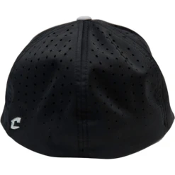 Guardian Baseball HC1 Ultima Grey/White 3-D "G" Black Ventilated Hat W/ Grey Bill L/XL (Black-Grey/Grey-White Logo) -Deals Baseball Store guardian hc1 ultima hat black grey large xl 3