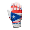 Guardian Baseball X Rawlings 5150 Limited Edition Puerto Rico Flag Baseball Batting Gloves Adult Sizes (White/Blue/Red) -Deals Baseball Store guardian baseball rawlings 5150 limited edition puerto rico flag baseball batting gloves 1 2