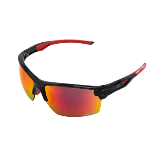 Guardian Baseball Diamond Ray Beams Adult Shield Sunglasses - Comes With Protective Case And Lens Cloth - Adult Unisex - Sports Sunglasses (Black/Red) -Deals Baseball Store guardian baseball sunglasses diamond th6407 black red 1