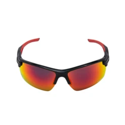 Guardian Baseball Diamond Ray Beams Adult Shield Sunglasses - Comes With Protective Case And Lens Cloth - Adult Unisex - Sports Sunglasses (Black/Red) -Deals Baseball Store guardian baseball sunglasses diamond th6407 black red 2