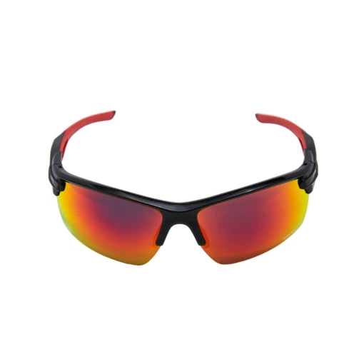 Guardian Baseball Diamond Ray Beams Adult Shield Sunglasses - Comes With Protective Case And Lens Cloth - Adult Unisex - Sports Sunglasses (Black/Red) -Deals Baseball Store guardian baseball sunglasses diamond th6407 black red 2