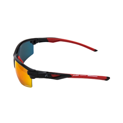 Guardian Baseball Diamond Ray Beams Adult Shield Sunglasses - Comes With Protective Case And Lens Cloth - Adult Unisex - Sports Sunglasses (Black/Red) -Deals Baseball Store guardian baseball sunglasses diamond th6407 black red 3