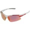 RAWLINGS Youth Sports Baseball Sunglasses Durable 100% UV Poly Lens, Shielded Lens (White/Red) -Deals Baseball Store img 0015