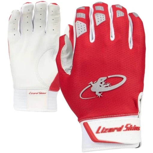 Lizard Skins Komodo V2 Batting Glove Youth (Red) -Deals Baseball Store ls komodov2bg crimsonred 1 19544bd1 250b 475d 9831 58d5306975c8