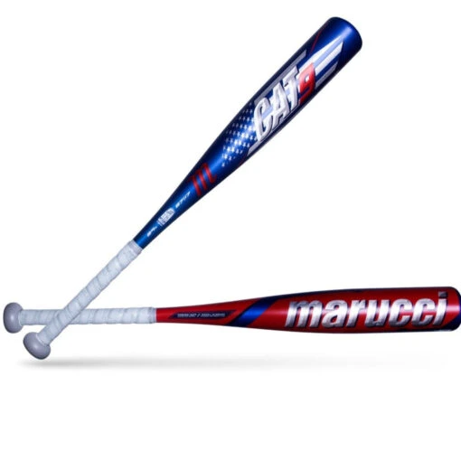 Marucci CAT9 America USSSA Baseball Bat 1 Piece Aluminum 2 3/4 Barrel (Blue/Red Stars) -Deals Baseball Store mar mjbbc9 25 15 main b1321e33 8ee6 4738 9969 59ee89824a33