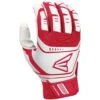 Easton Baseball Walk Off Power Leverage Adult Batting Gloves (White/Red) -Deals Baseball Store qvqgxe6