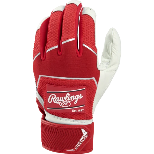 Rawlings Workhorse Youth Baseball Batting Gloves (Red) -Deals Baseball Store rawlings batting gloves wh22bg scarlet 2 e693bfb5 1bc4 4940 a07c 77546458ff53