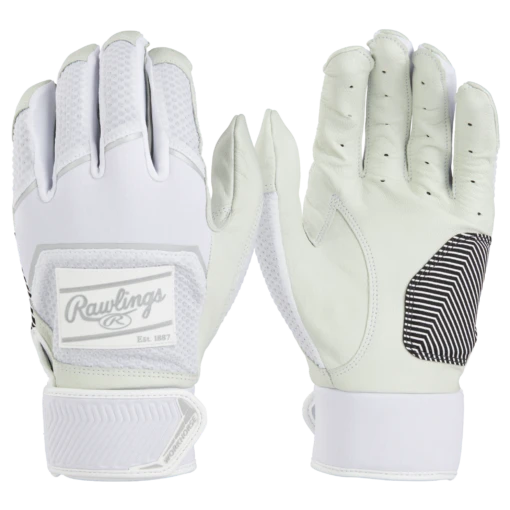 Rawlings Workhorse Youth Baseball Batting Gloves (White) -Deals Baseball Store rawlings batting gloves wh22bg white main 65732eac 2db2 49b7 b83a 96e43e4f3ba7