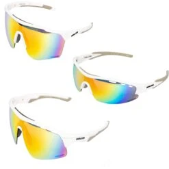 Rawlings Adult Shield Baseball Sunglasses Lightweight Sports Sun Glasses For Running, Softball, Rowing, Cycling (White/Gray) -Deals Baseball Store rawlingsadultsportsunglasseslightweightforcomfort 07d4bce6 12c7 4e98 9e0e 999a1f123a9a