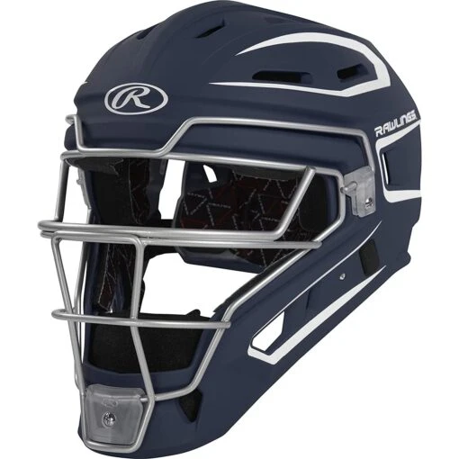 Rawlings Velo 2.0 Series 2-Tone Matte Finish Catchers Helmet Senior Adult Size (Navy/White) -Deals Baseball Store raws chv27j nw main ea4b2c88 85ae 4eaf 9938 7db346ac1518