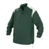 Rawlings Baseball Adult Men's Long Sleeve Quarter-Zip Jacket (Dark Green) -Deals Baseball Store raws forcejdg88 lsjacket dg main