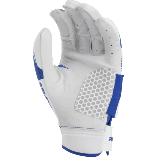 Rawlings Workhorse Pro Women's Double Strap Fatspitch Softball Impax Batting Gloves (Royal) -Deals Baseball Store raws fp2pbg r 1