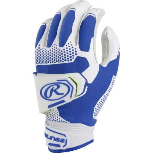 Rawlings Workhorse Pro Women's Double Strap Fatspitch Softball Impax Batting Gloves (Royal) -Deals Baseball Store raws fp2pbg r 2