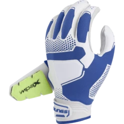 Rawlings Workhorse Pro Women's Double Strap Fatspitch Softball Impax Batting Gloves (Royal) -Deals Baseball Store raws fp2pbg r 3