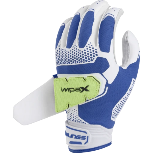 Rawlings Workhorse Pro Women's Double Strap Fatspitch Softball Impax Batting Gloves (Royal) -Deals Baseball Store raws fp2pbg r 4