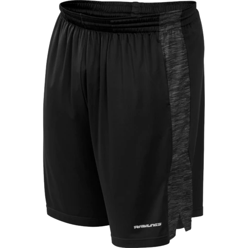 Rawlings Launch Training Youth Baseball Shorts (Black) -Deals Baseball Store raws ls9 b 1