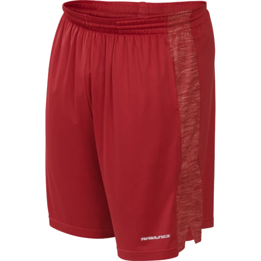 Rawlings Launch Training Adult Baseball Shorts (Scarlet) -Deals Baseball Store raws ls9 s 1