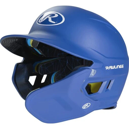 Rawlings Mach 1-Tone Batting Helmet W/ Adjustable Face Guard (Royal) -Deals Baseball Store raws ma07j mr adjlhb jr 1