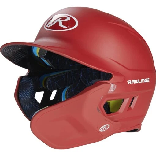 Rawlings Mach 1-Tone Batting Helmet W/ Adjustable Face Guard (Scarlet) -Deals Baseball Store raws ma07j ms adjlhb jrfba main 7aed23e8 2274 4e46 a215 496ccd8396d4