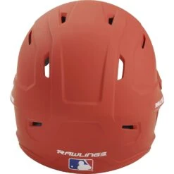 Rawlings Mach Matte Baseball Batting Helmet Junior & Senior Adult Size (Burnt Orange) -Deals Baseball Store raws mach bo7 sr 5